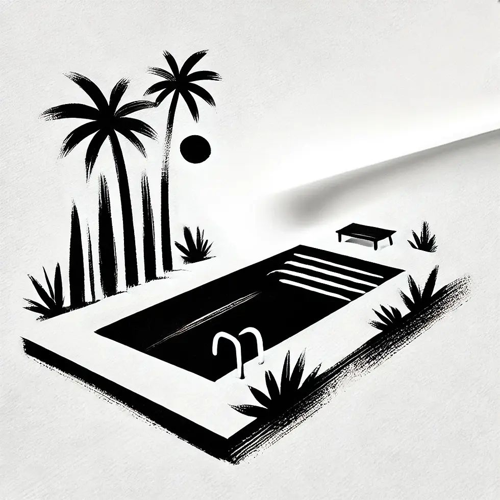 DALL·E 2024-11-19 20.19.38 - An extremely simple black and white illustration of a Souther