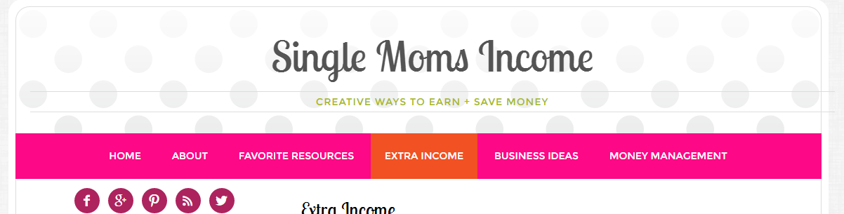 singlemomsincome com work at home moms income