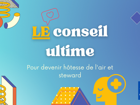 Devenir et être hôtesse de l'air, finalement, ce n'est qu'une question de confiance !