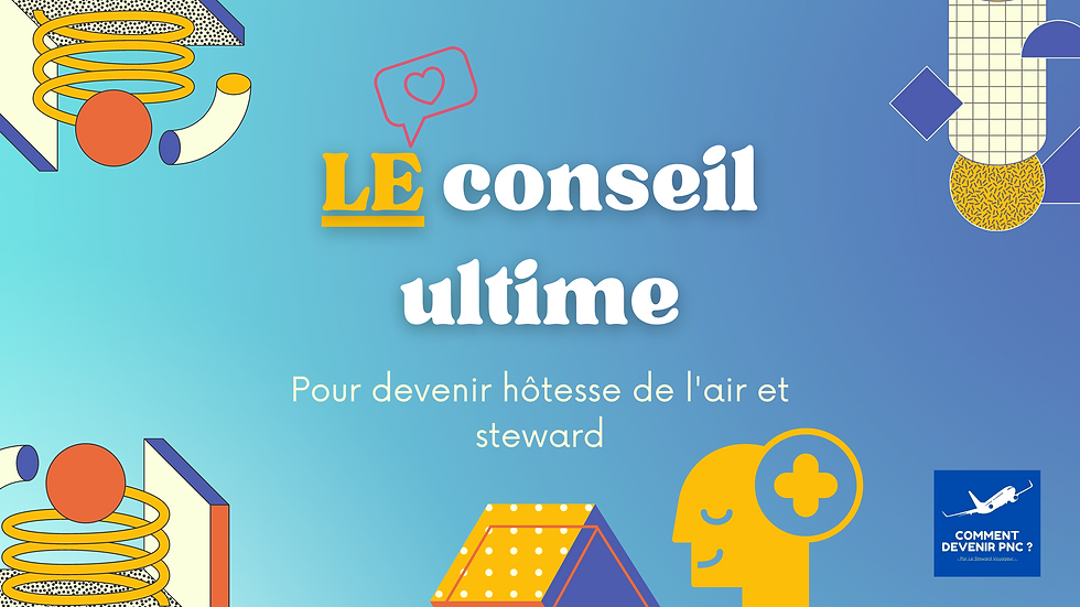 Devenir et être hôtesse de l'air, finalement, ce n'est qu'une question de confiance !