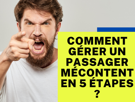 Comment gérer une situation dégradée avec un passager lorsque l'on est hôtesse de l'air ?