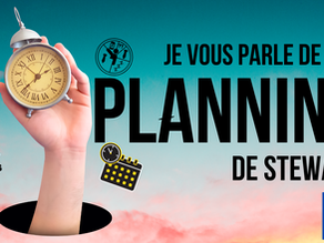 Je vous parle de mon planning