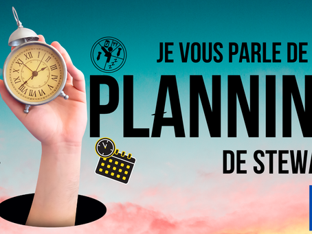 Je vous parle de mon planning
