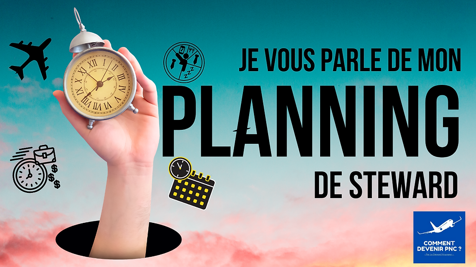 Je vous parle de mon planning