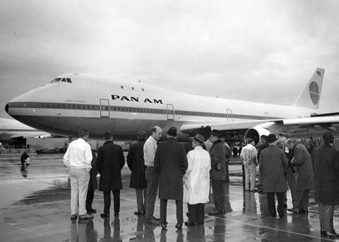 Premier 747 de la Pan Am