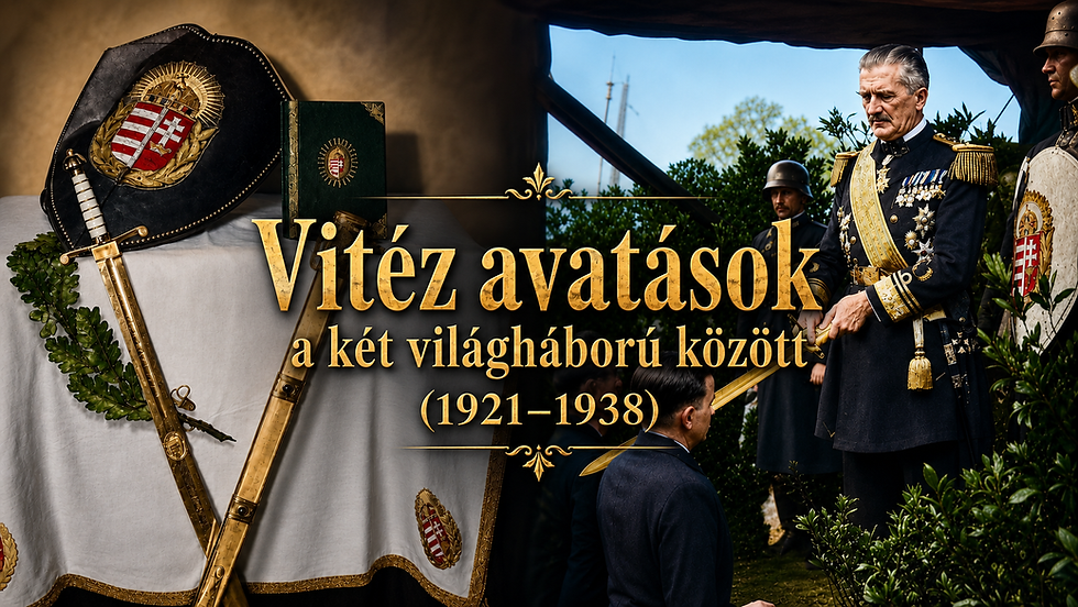 Vitézavatások eseményei a két világháború között (1921–1938)