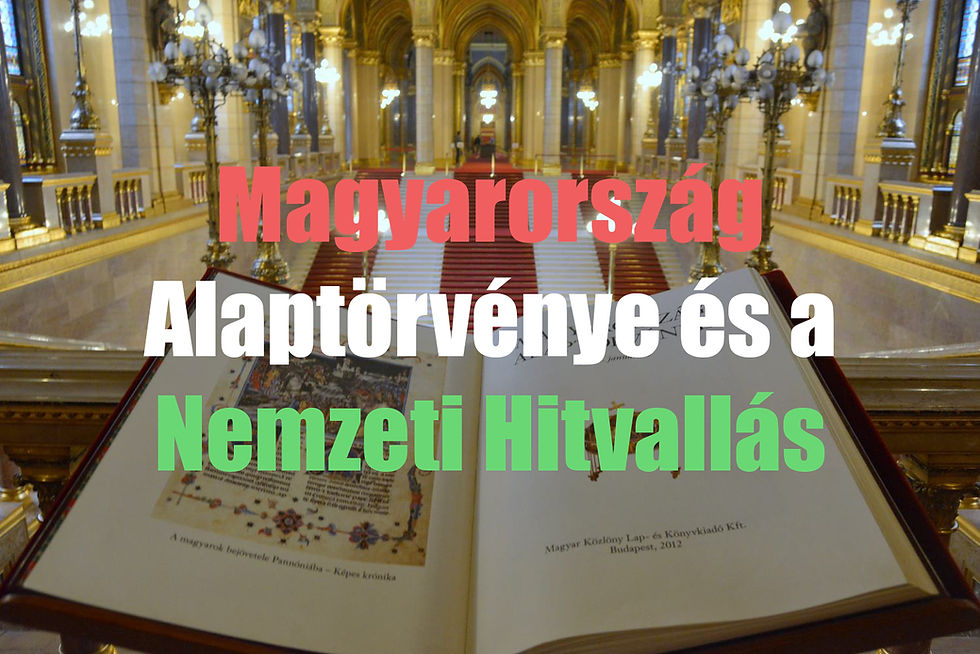 Magyarország Alaptörvénye és a Nemzeti Hitvallás