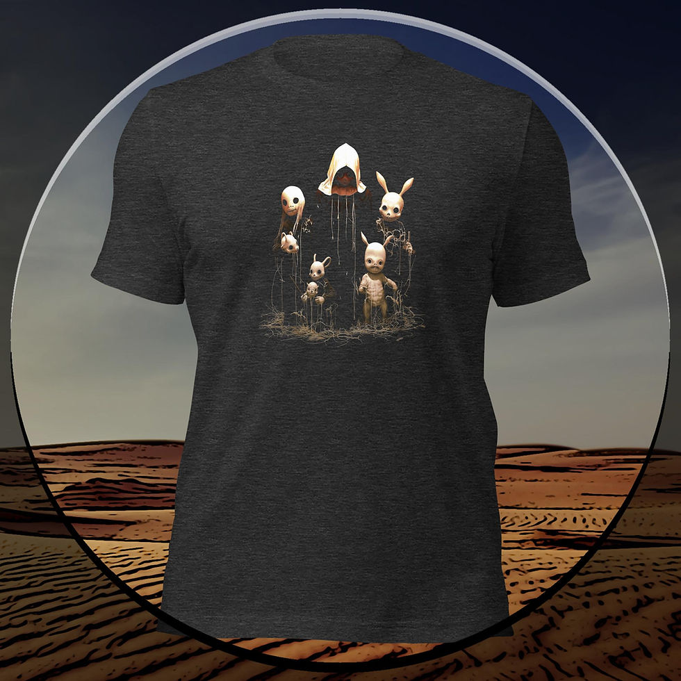 Thumbnail: Noir Family Portrait - Unisex T-Shirt