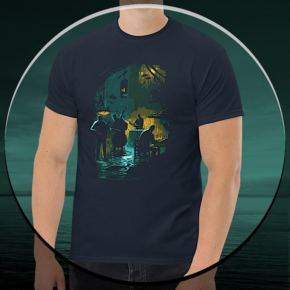 Thumbnail: Club Noir de Mer - Men's Classic Tee