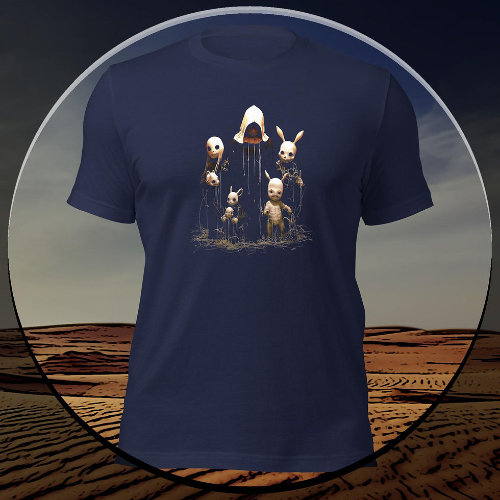 Thumbnail: Noir Family Portrait - Unisex T-Shirt