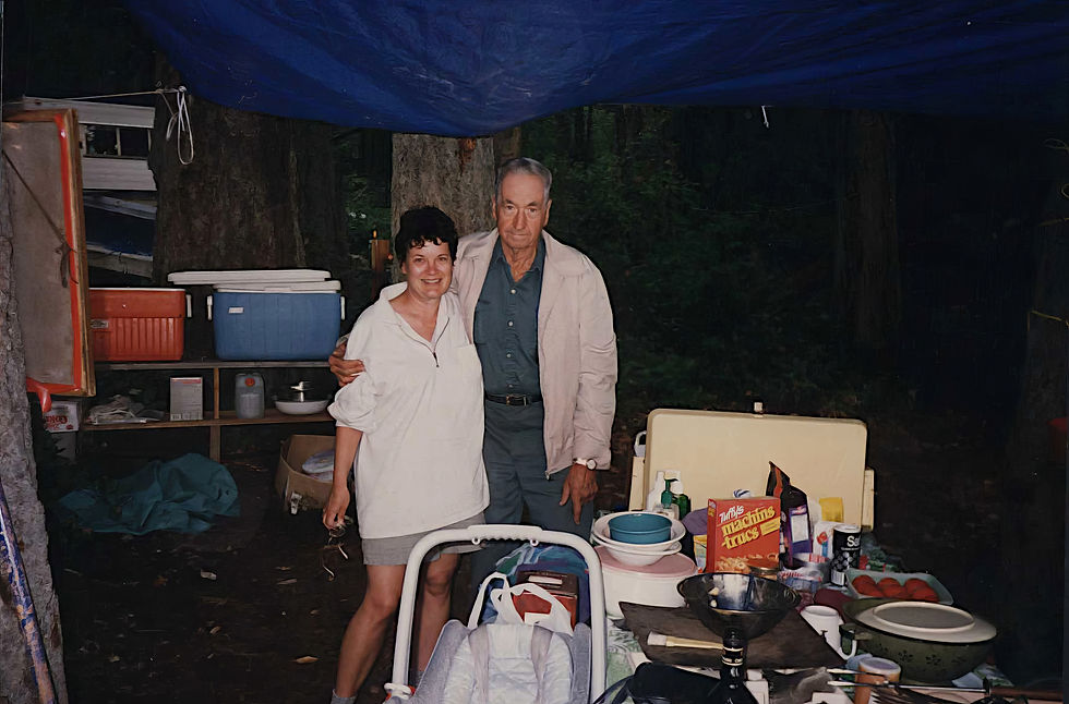 Janice Hayes and Adam Hunter