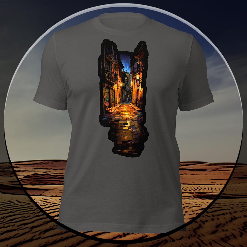 Thumbnail: Iberian Ramble (PNG version) - Unisex T-Shirt
