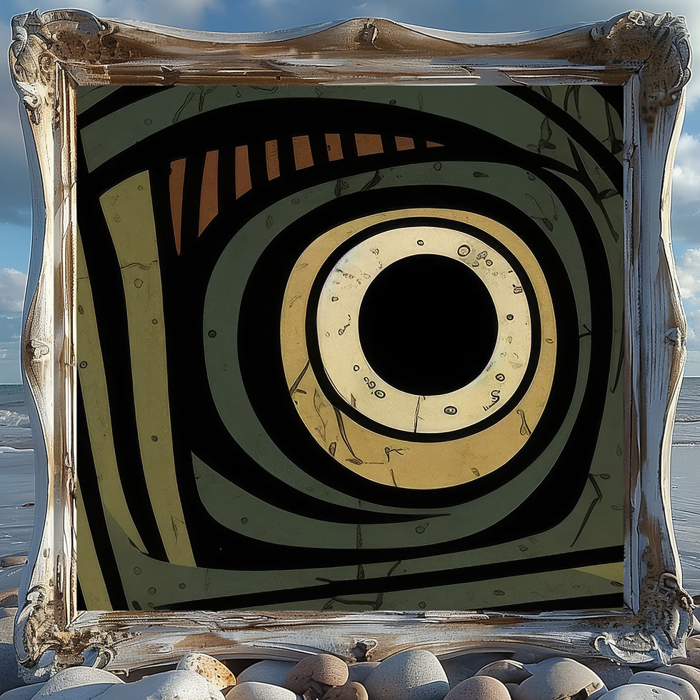 Thumbnail: Not Nouveau Green - All-Over Print Crew Neck T-Shirt