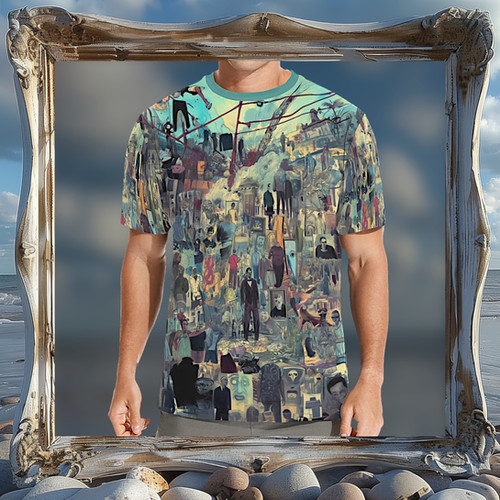 At This Late Stage - All-Over Print Crew Neck T-Shirt