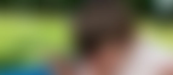 In the Backyard with Rowan and Merch