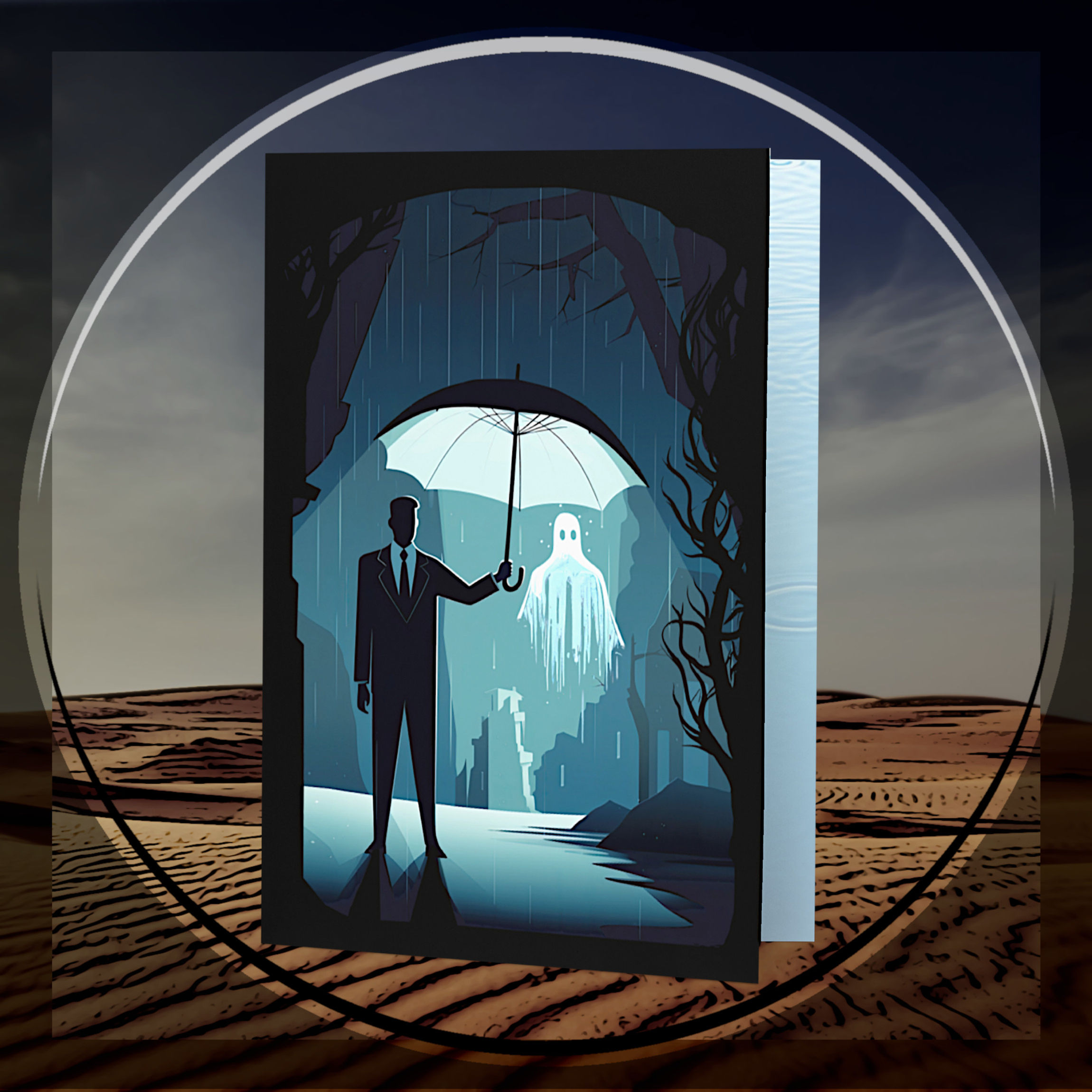 My New Insubstantial Friend - Greeting Card