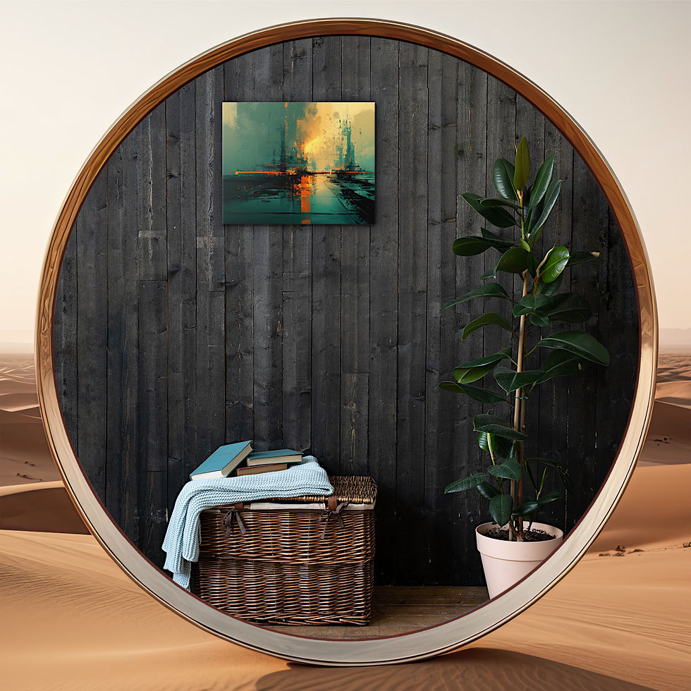 Thumbnail: Forge of Dawn - Slim-Profile Canvas Print