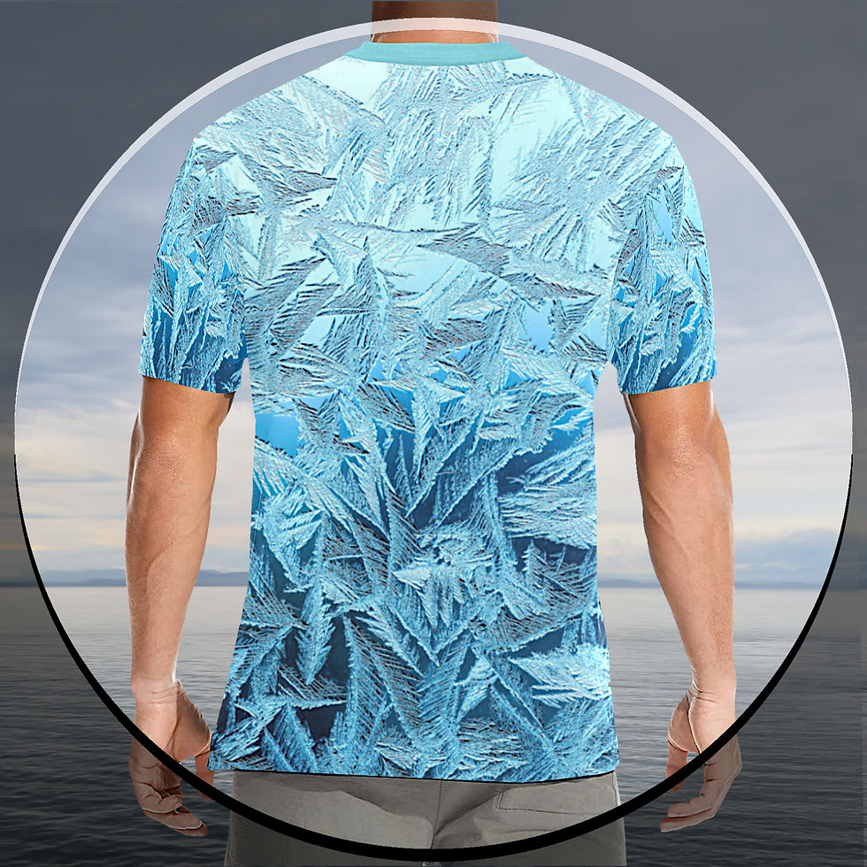 Thumbnail: Frosty Morning - All-Over Print Crew Neck T-Shirt