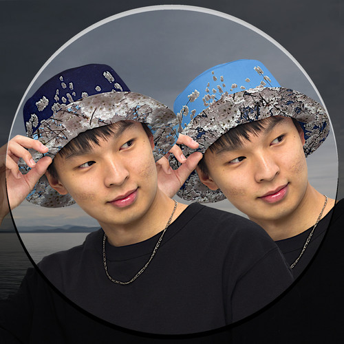 WAKE × BILLY'S by Acy REVERSIBLE HAT All Smiles Reversible Bucket Hat | Rave Bucket Hat