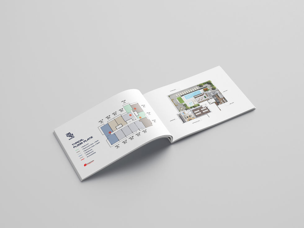 Keyplate and Amenity Plan