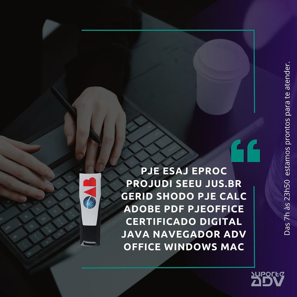 Suporte remoto especializado para advogados do Brasil