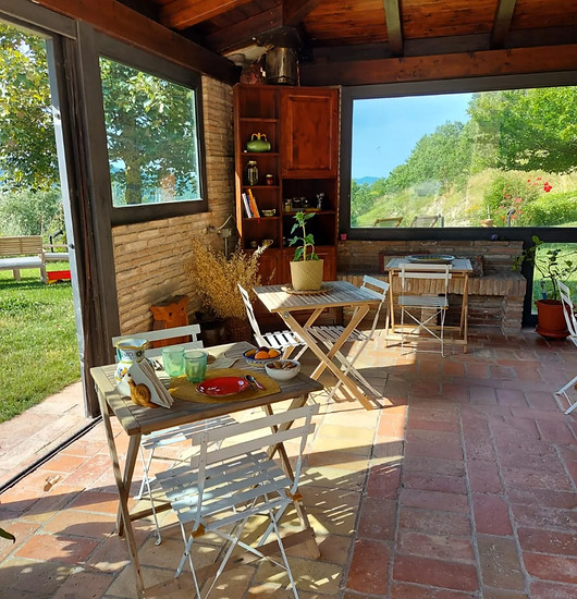 colazione sana e gustosa veranda solare