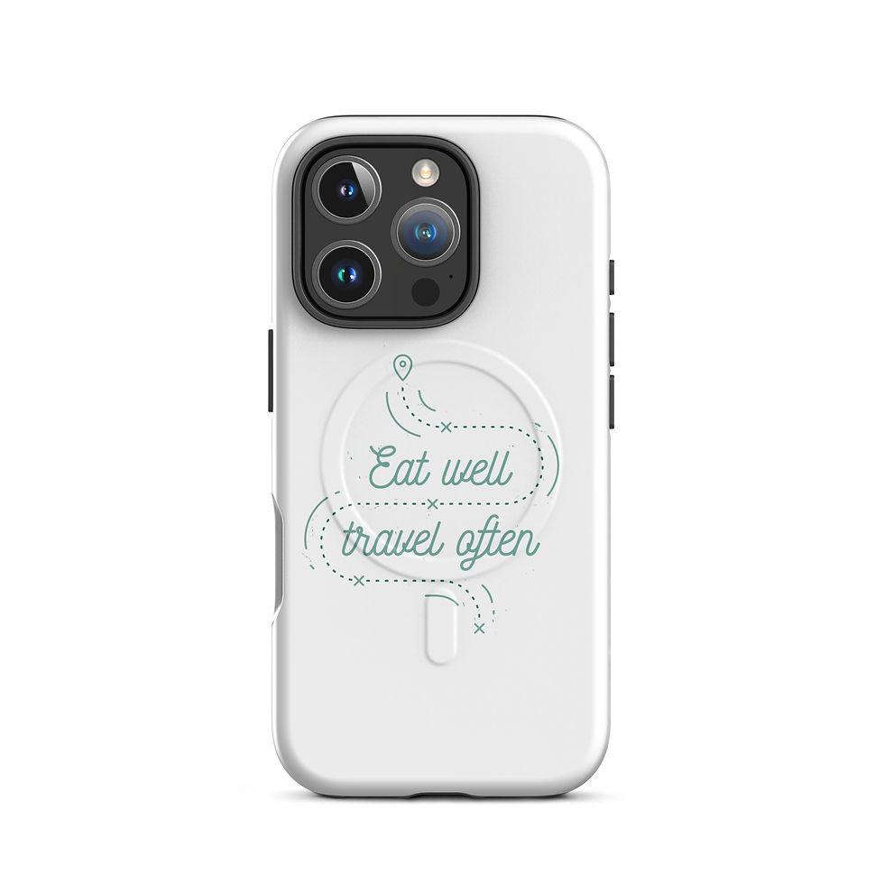 Thumbnail: Eat Well Travel Often MagSafe® tough case for iPhone®