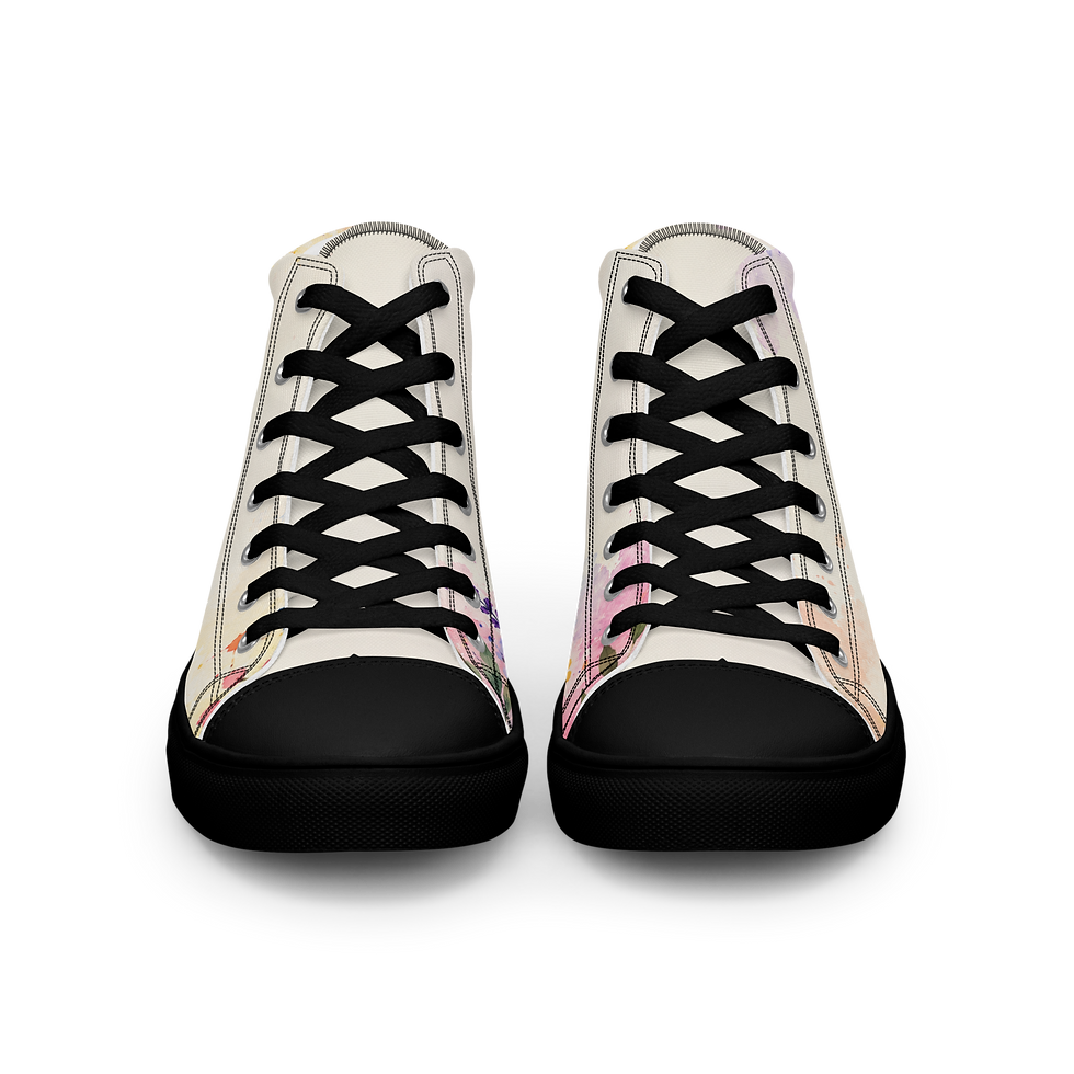 Thumbnail: Men’s high top canvas shoes