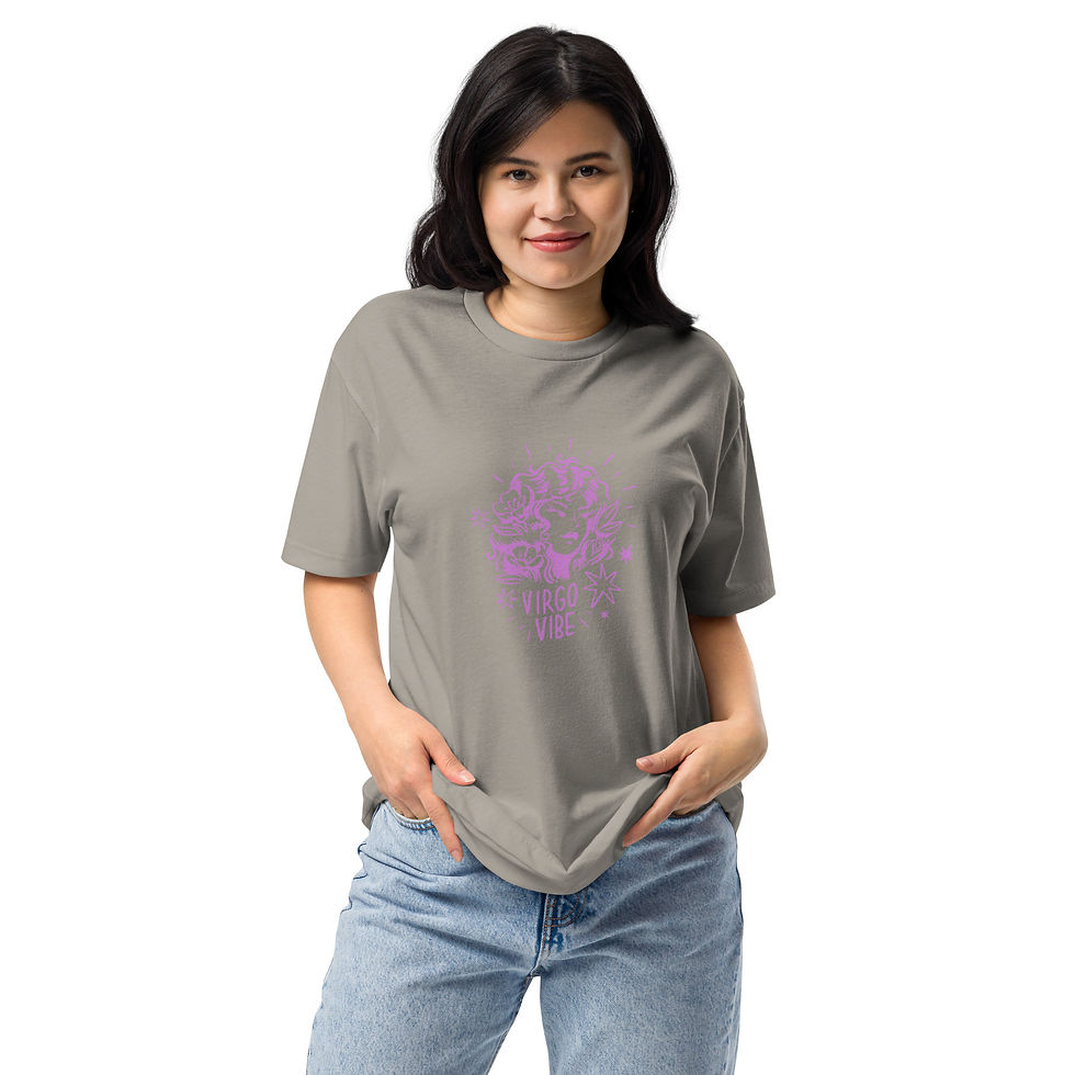 Thumbnail: Virgo Vibe Unisex Fitted T-Shirt 