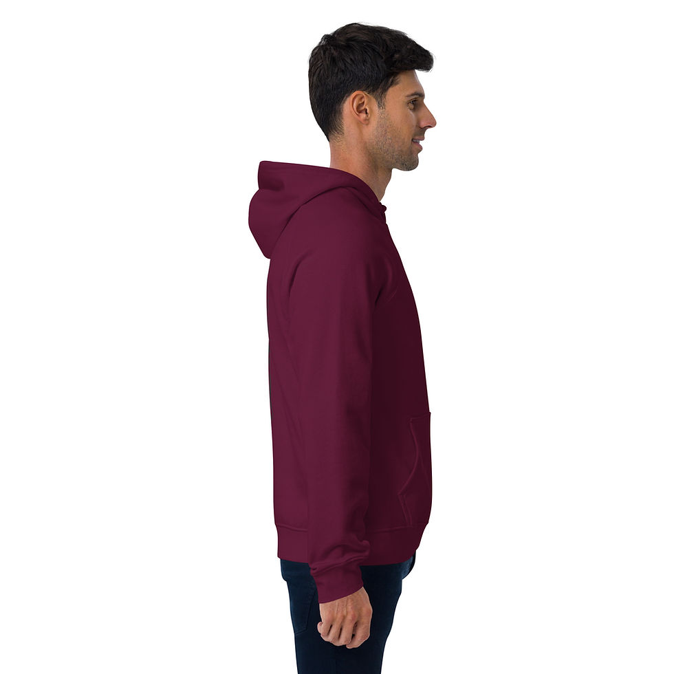 Thumbnail: Dark Baby Angel Unisex eco raglan hoodie