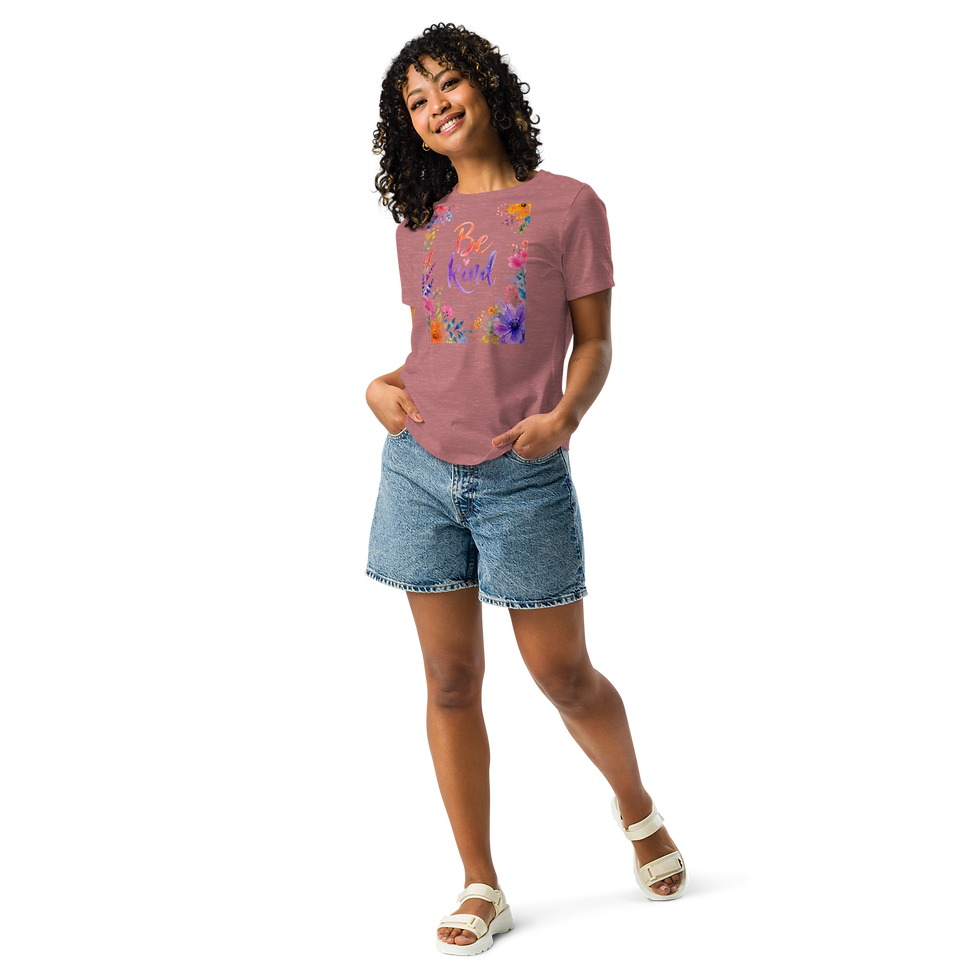 Thumbnail: Be Kind Women's Relaxed T-Shirt