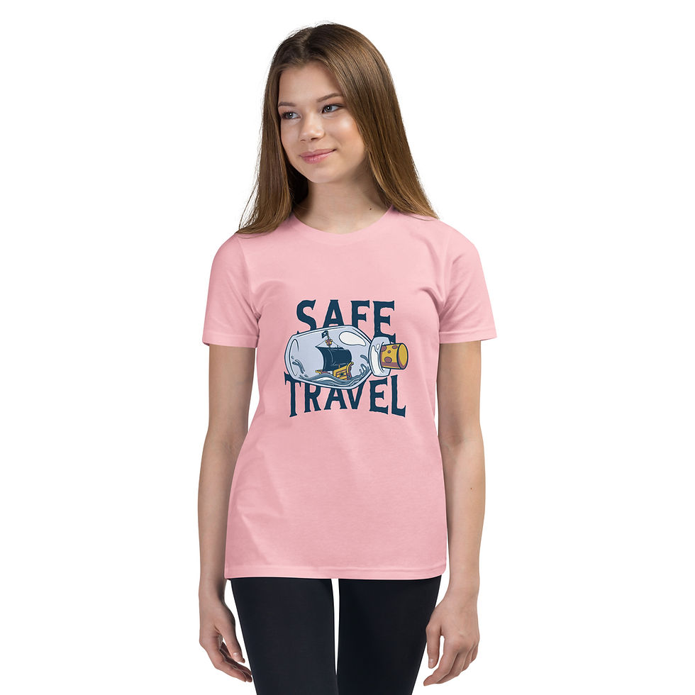 Thumbnail: Safe Travel Youth Short Sleeve T-Shirt