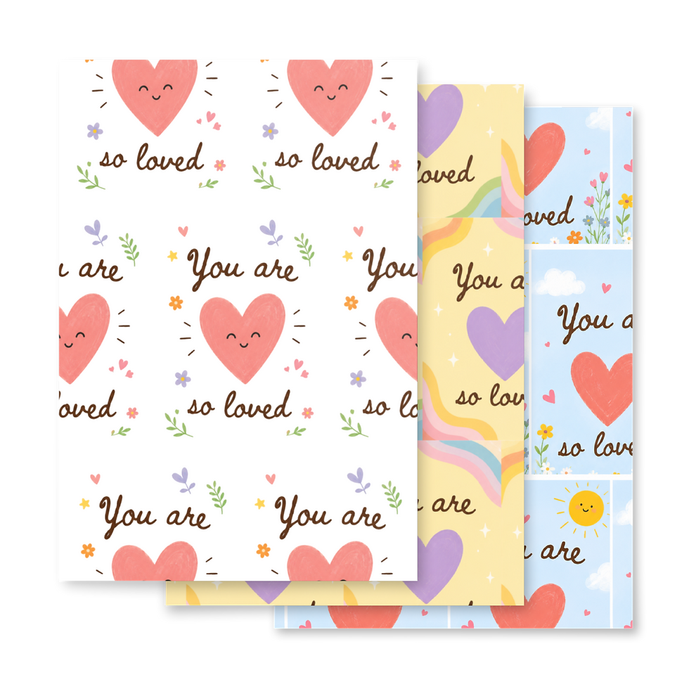 Thumbnail: Wrapping paper sheets