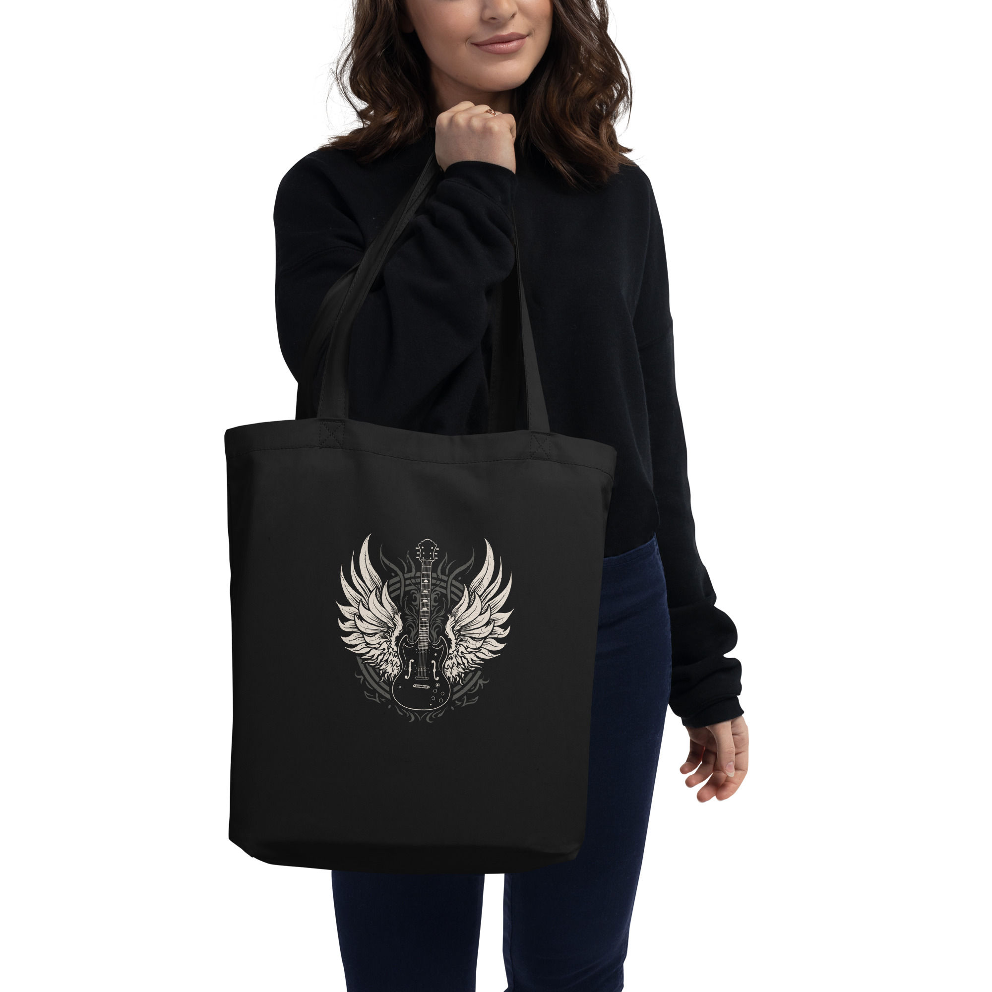 Rock And Roll Guitar Eco Tote Bag