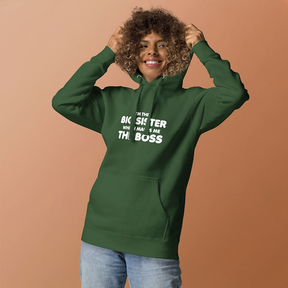 Thumbnail: Big Sister Unisex Hoodie