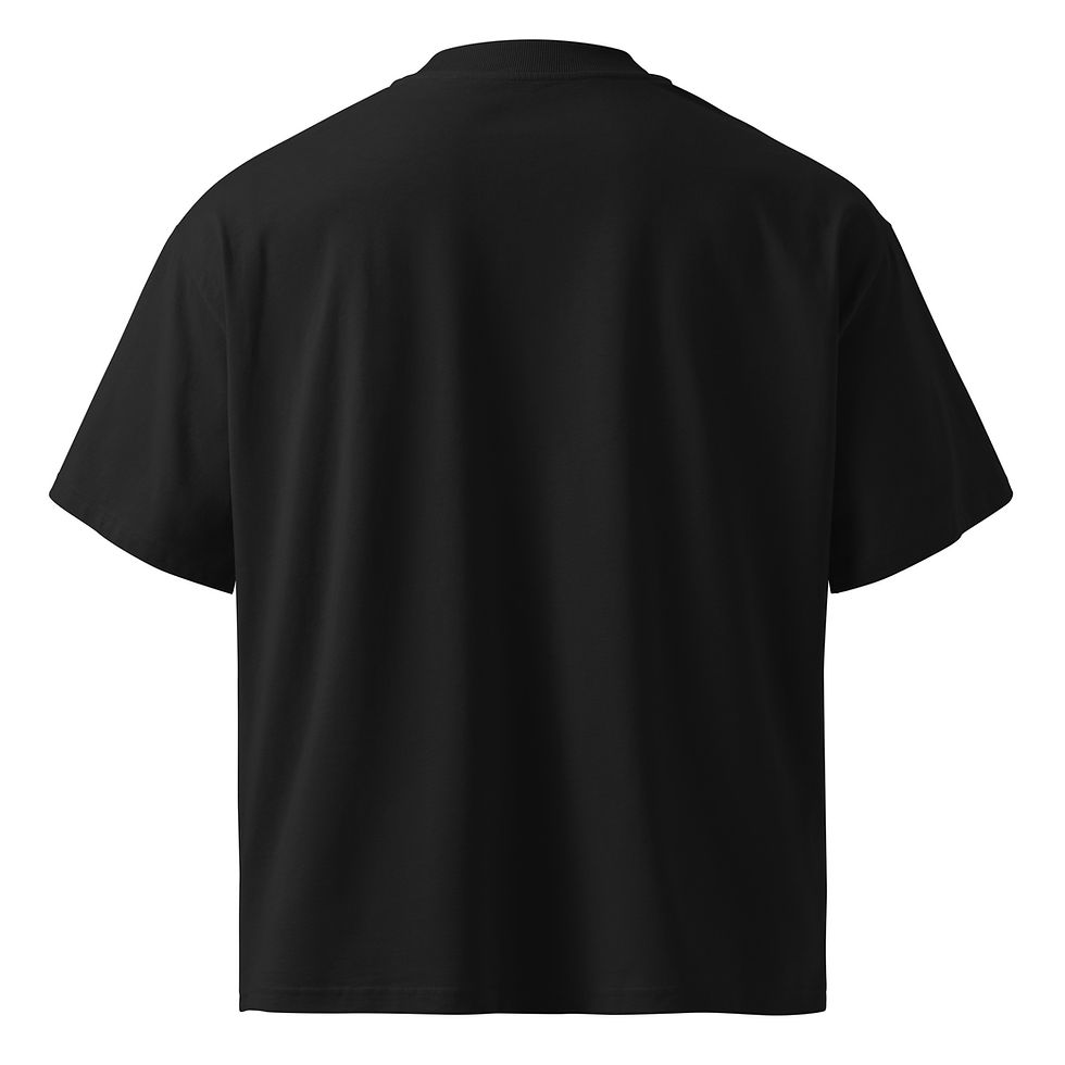 Thumbnail: Sarcastic Camp Unisex  oversized high neck t-shirt