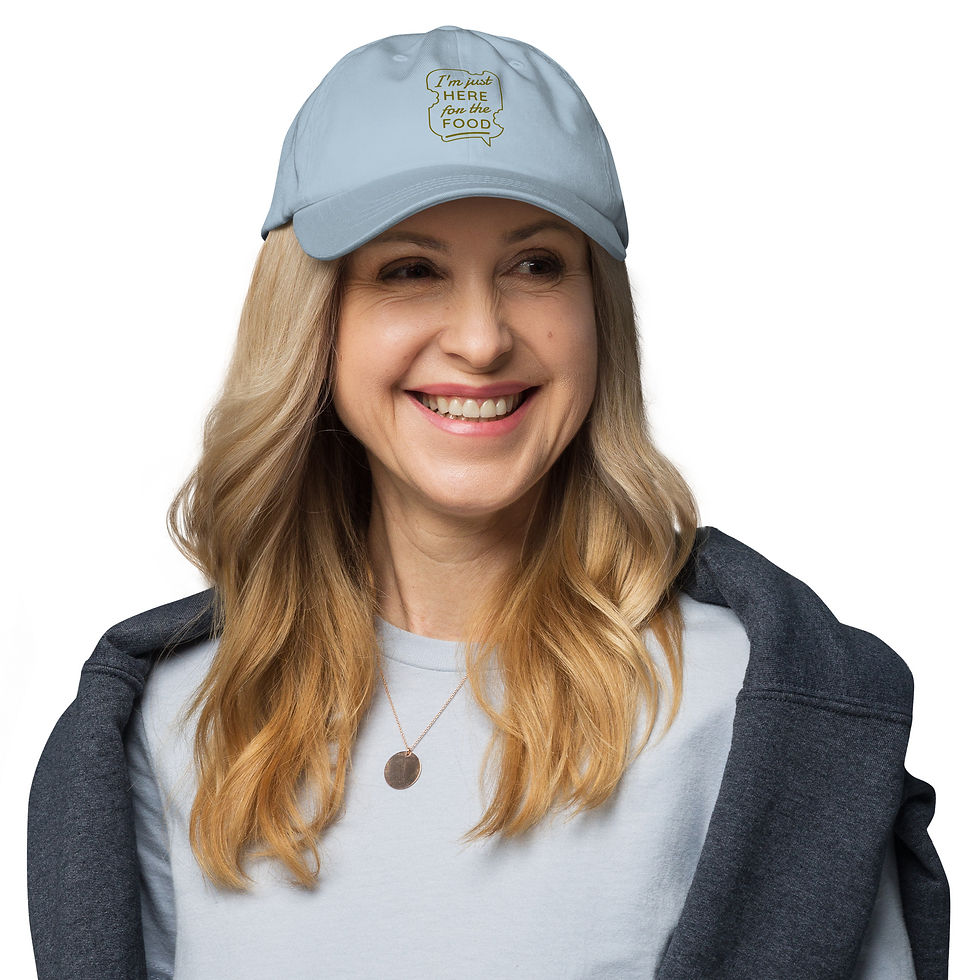 Thumbnail: I'm Just Here for The Food Dad hat