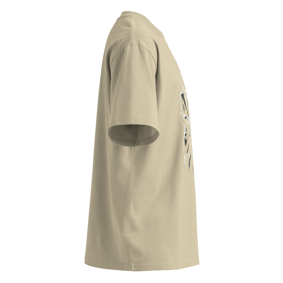 Thumbnail: Jazz Unisex oversized high neck t-shirt