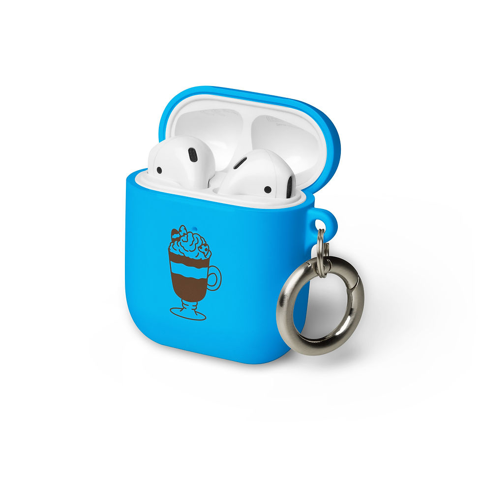 Thumbnail: Coffee Lover Rubber Case for AirPods®