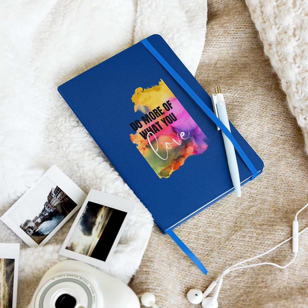 Thumbnail: Do More of what you love Hardcover bound notebook