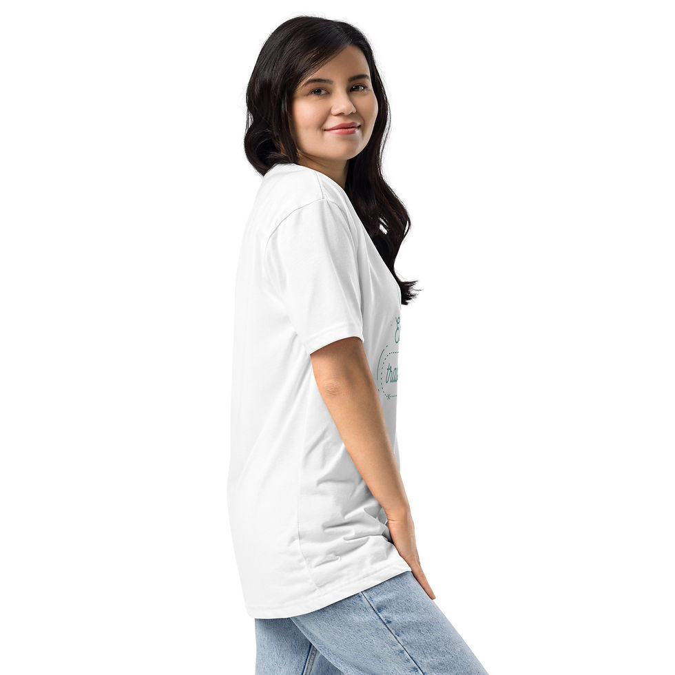 Thumbnail: Eat Well Travel Often Unisex Fitted T-Shirt 