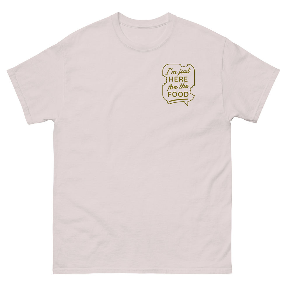 Thumbnail:  I'm Just Here For The Food Unisex classic tee