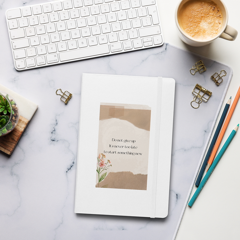Thumbnail: Hardcover bound notebook