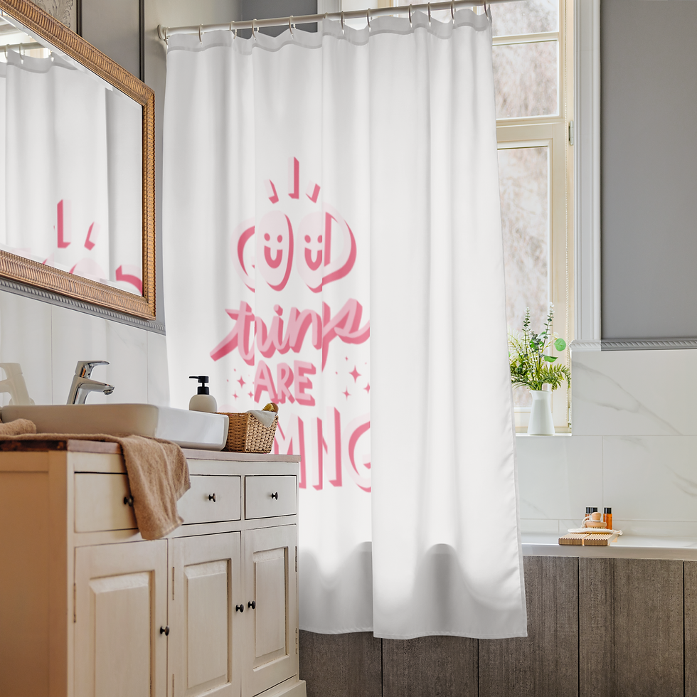 Thumbnail: Good Things Shower curtain