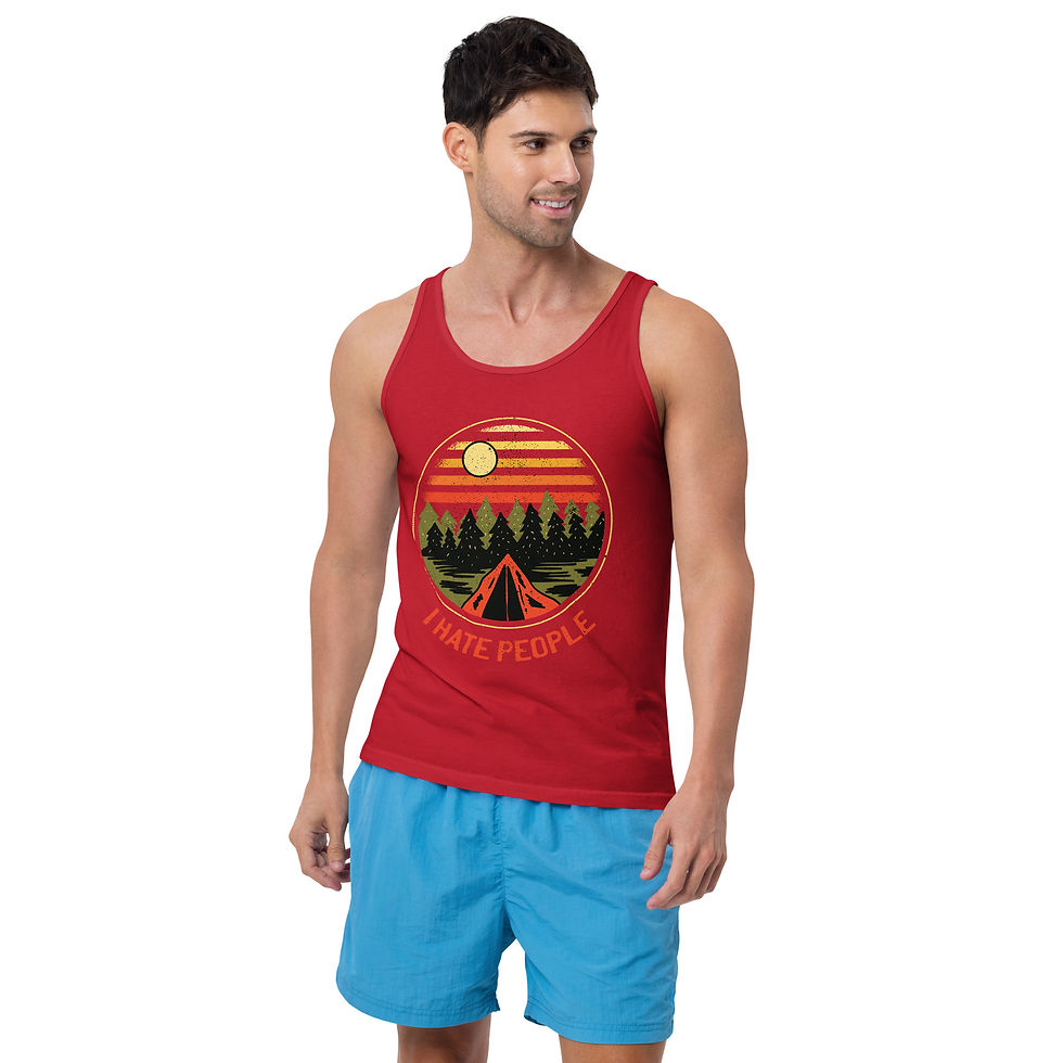 Thumbnail: Sarcastic Camp Men's Tank Top