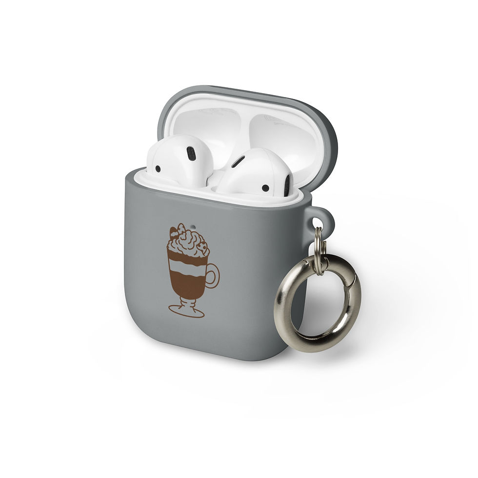 Thumbnail: Coffee Lover Rubber Case for AirPods®