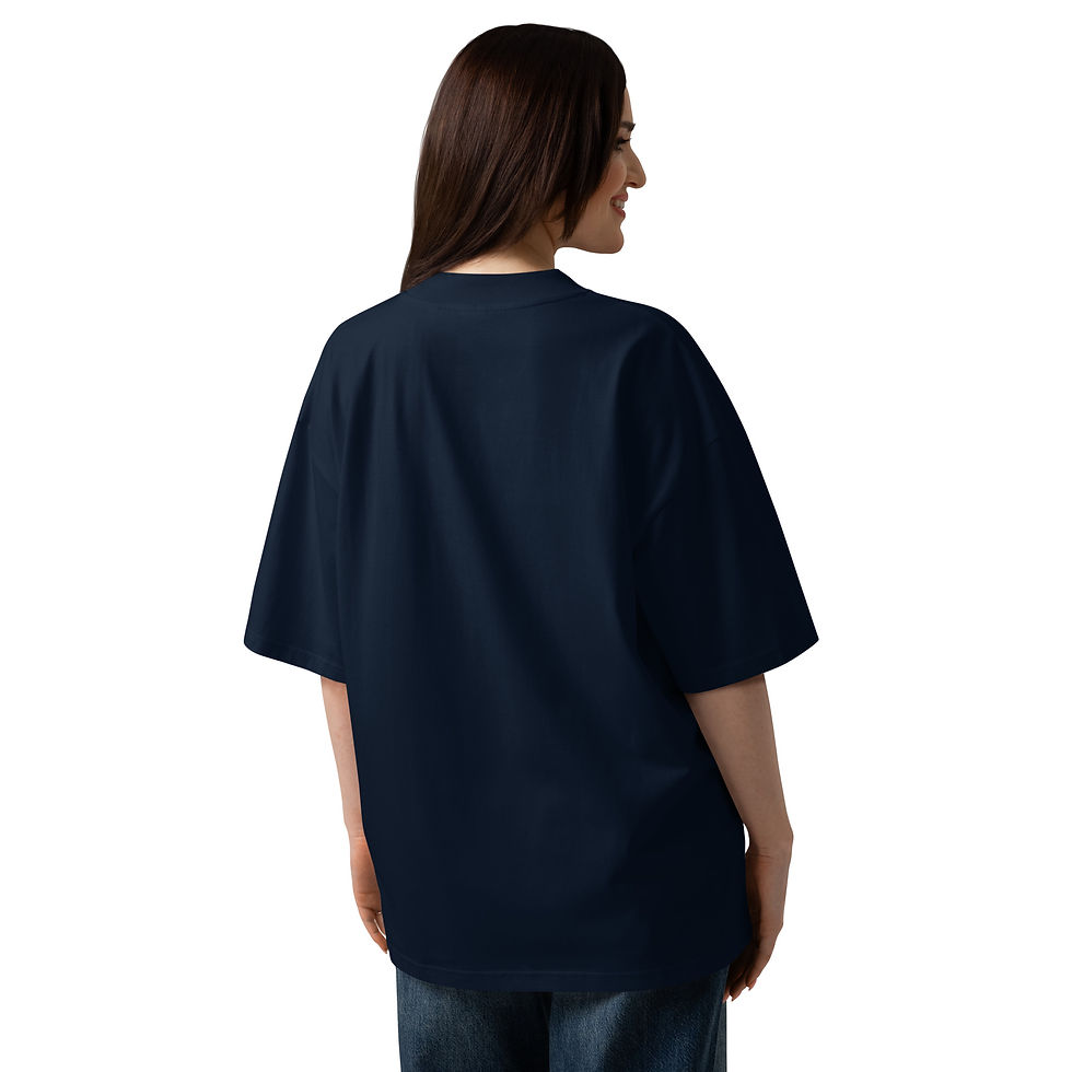 Thumbnail: Yoga Sloth oversized high neck t-shirt