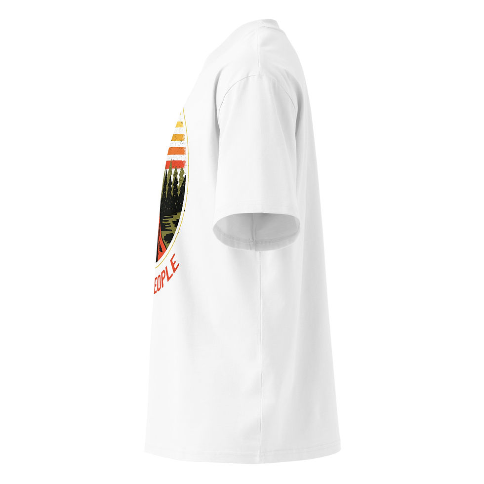 Thumbnail: Sarcastic Camp Unisex  oversized high neck t-shirt