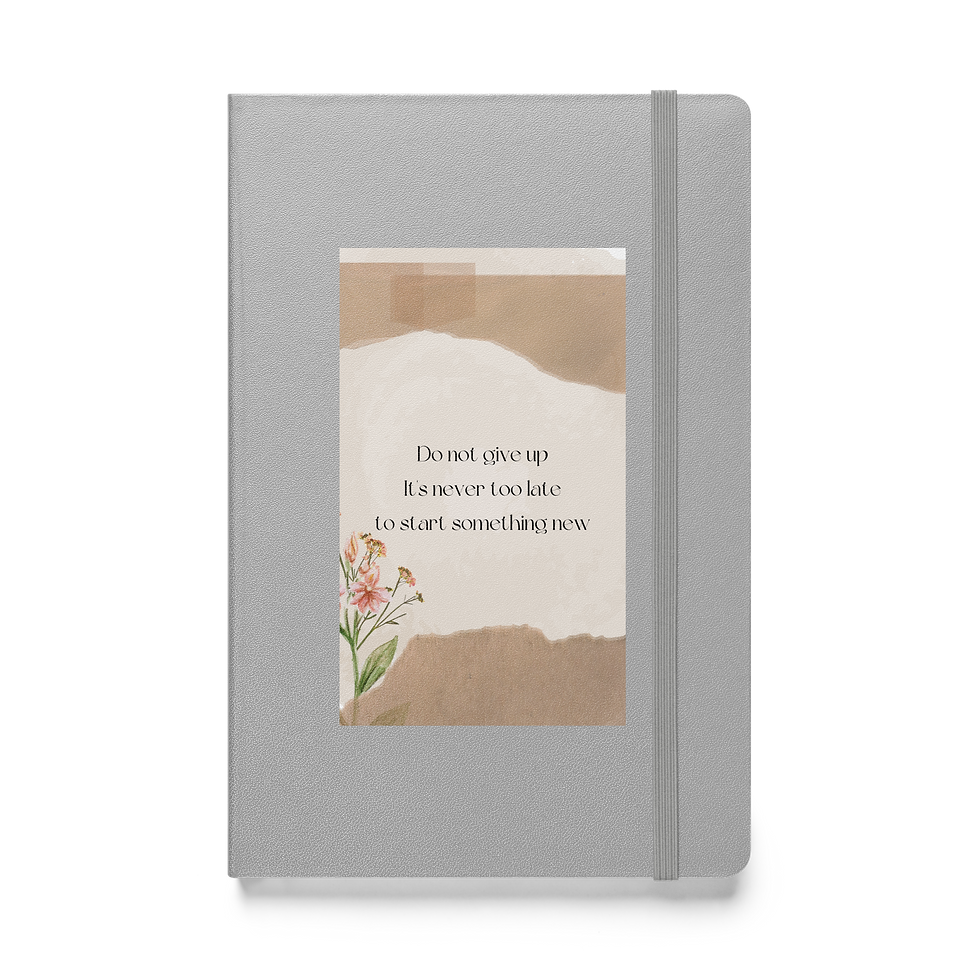 Thumbnail: Hardcover bound notebook