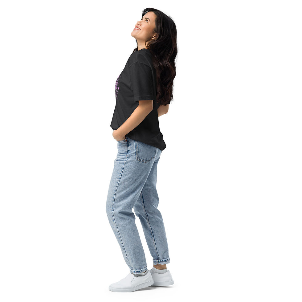 Thumbnail: Virgo Vibe Unisex Fitted T-Shirt  — Cvc t shirt black left